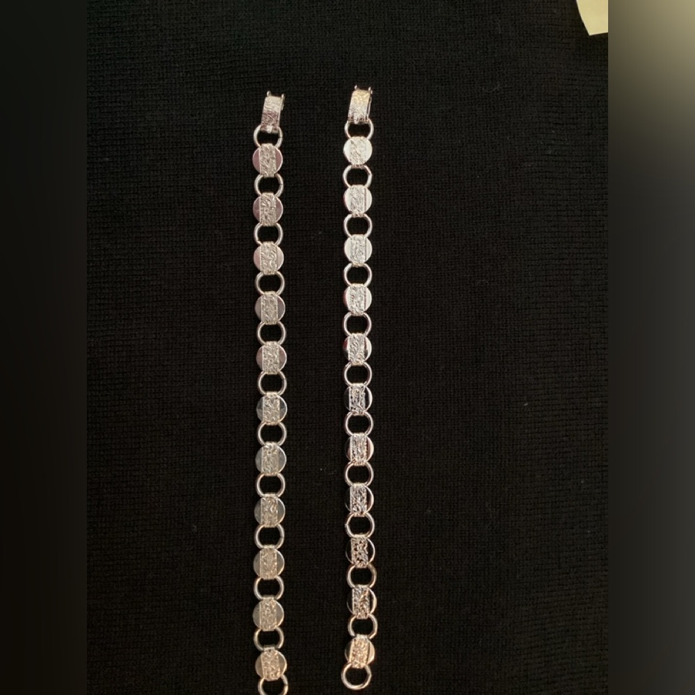 Sarah Coventry Young & Gay link bracelet silver tone